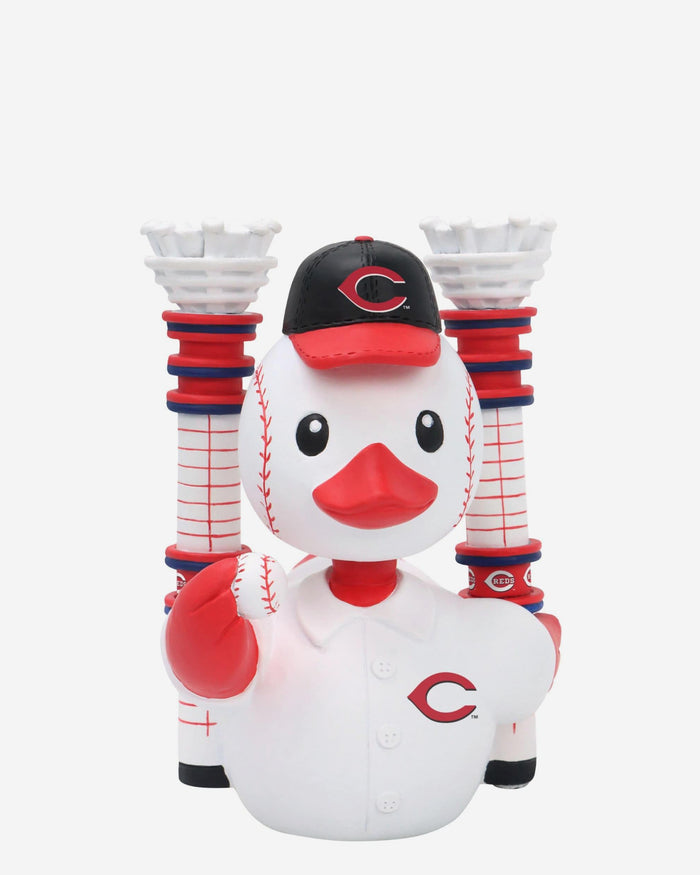 Cincinnati Reds Superfan Bobble Duck Mini Bobblehead FOCO - FOCO.com