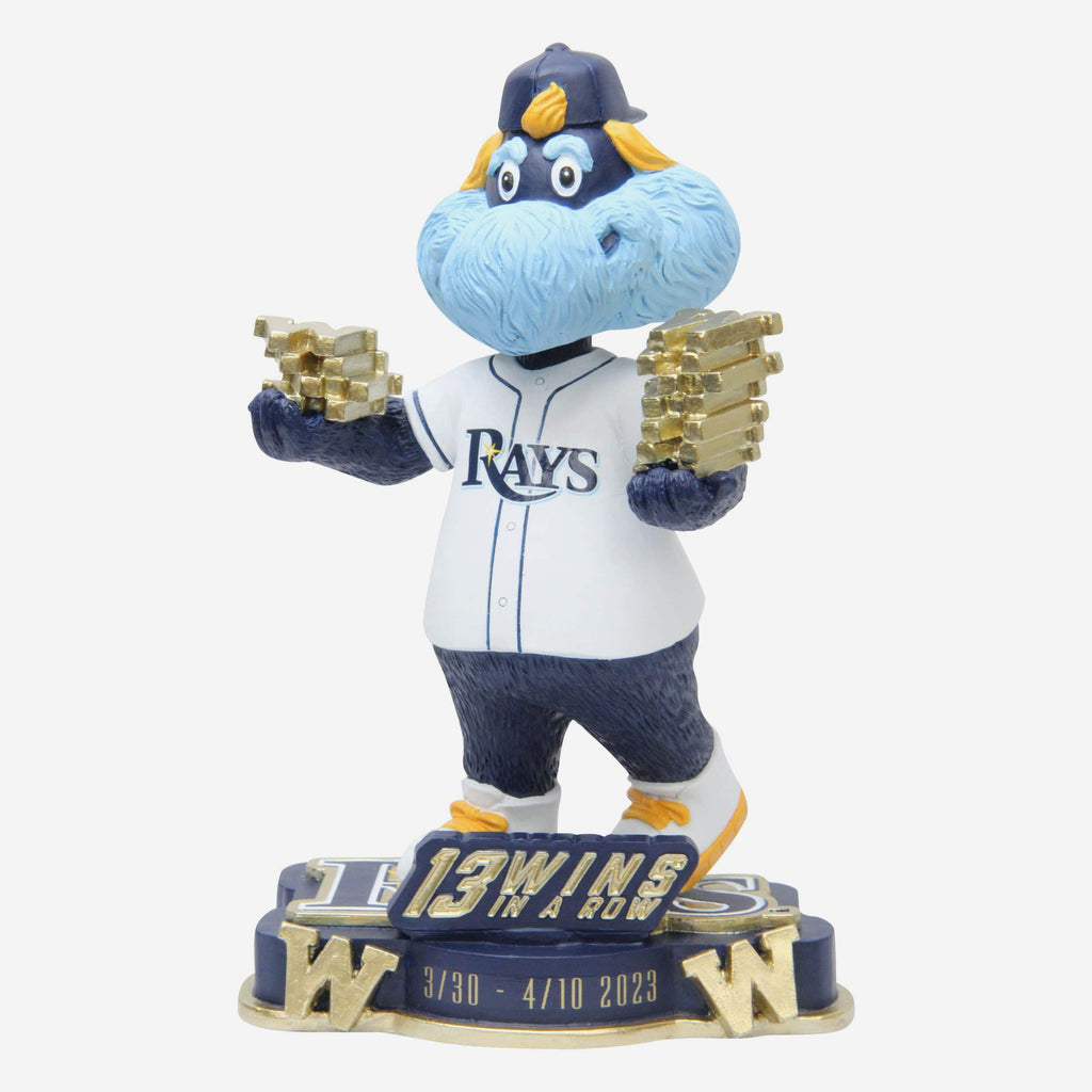 Raymond Tampa Bay Rays Mascot Win Streak Bobblehead FOCO