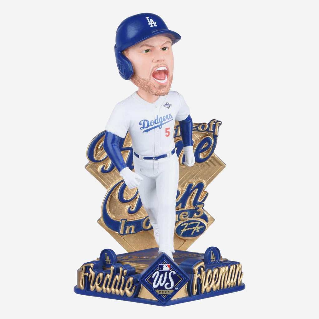 Freddie Freeman Los Angeles Dodgers Game 3 Walk Off Home Run Bobblehead FOCO - FOCO.com