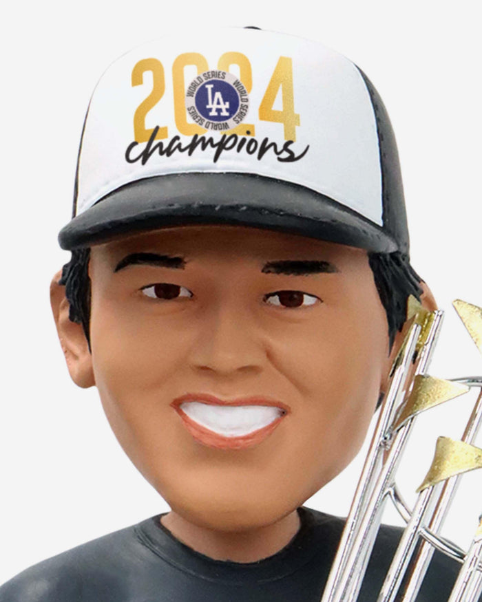 Shohei Ohtani Los Angeles Dodgers 2024 World Series Champions Authentic Dirt Bobblehead FOCO - FOCO.com