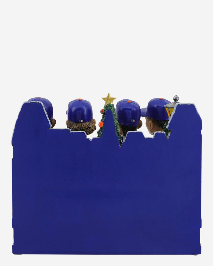 New York Mets Christmas Carol Sound Chip Mini Bobblehead Scene FOCO - FOCO.com