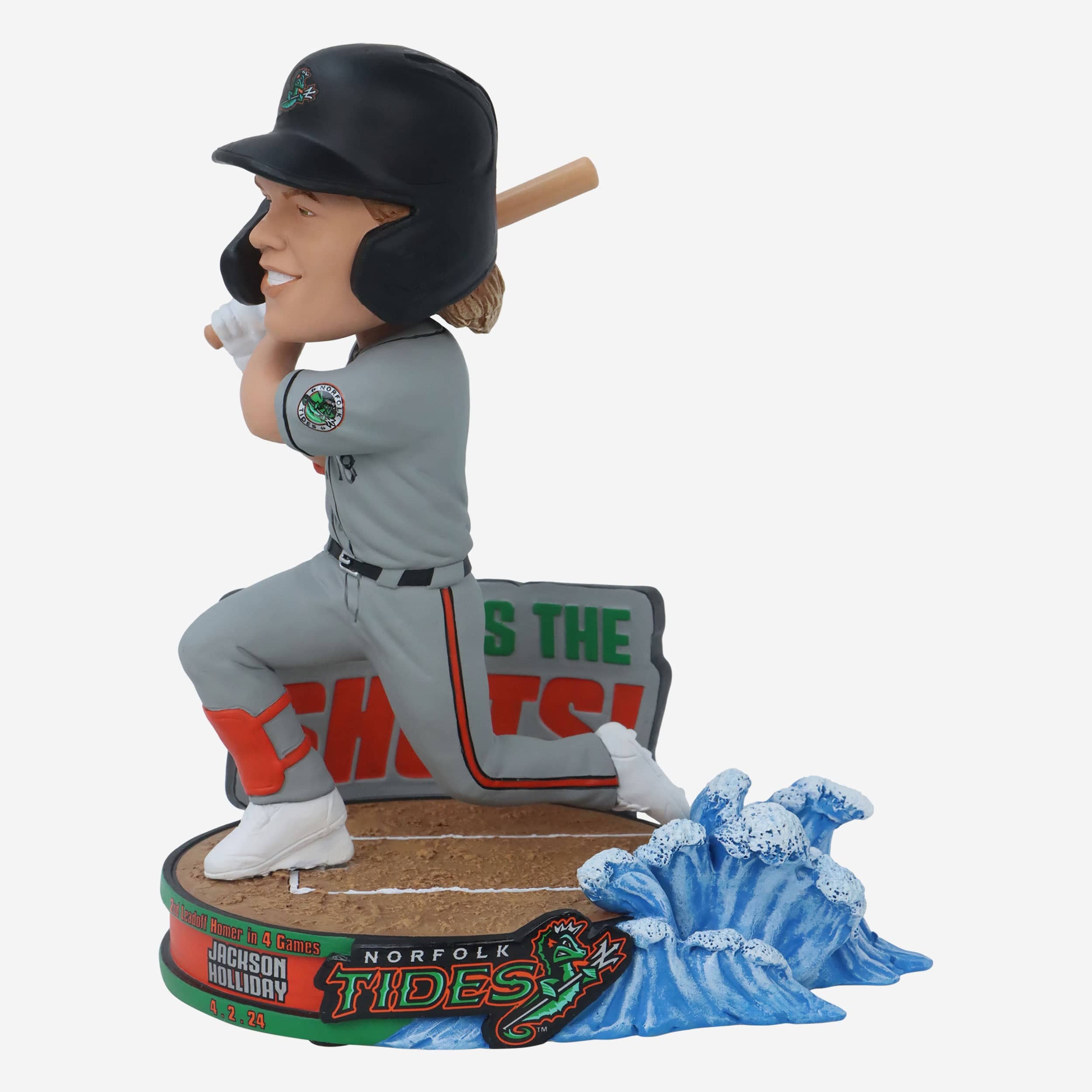 Jackson Holliday Norfolk Tides Home Run Bobblehead FOCO