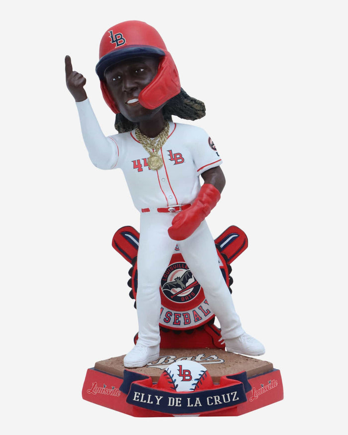 Elly De La Cruz Louisville Bats Minor League Bobblehead FOCO - FOCO.com