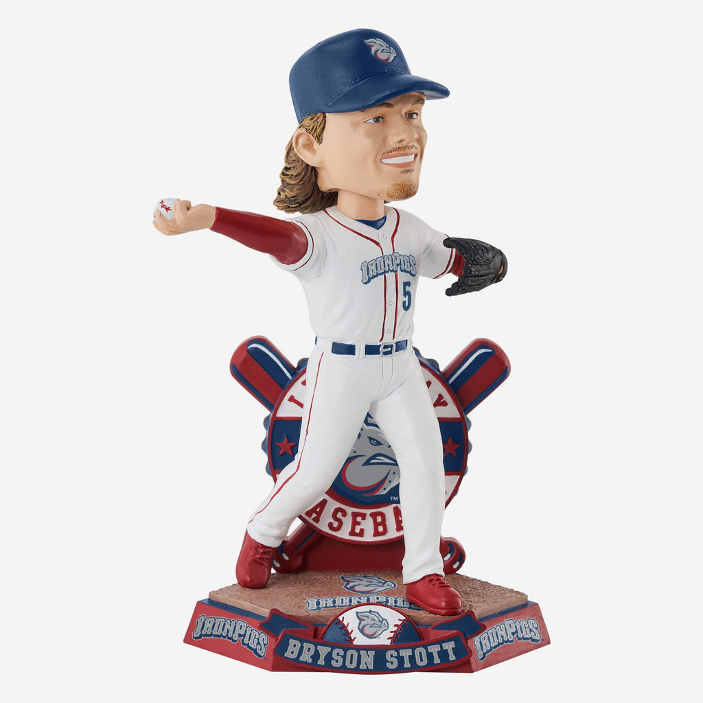 Bryson Stott Lehigh Valley IronPigs Minor League Bobblehead FOCO - FOCO.com
