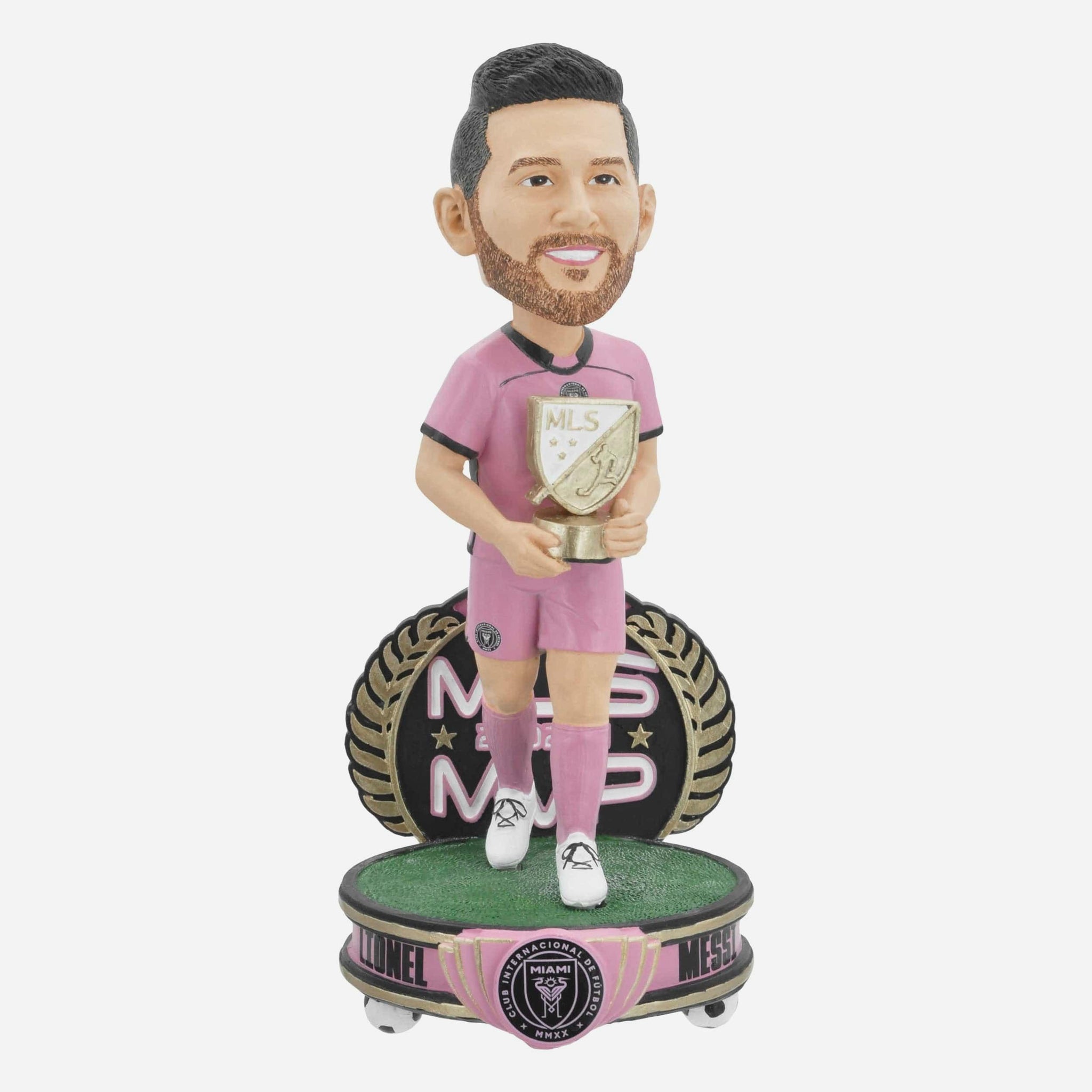 245★サッカー★mario kempes★prostars★フィギュア Lionel Messi Inter Miami CF 2024 MLS MVP Bobblehead FOCO