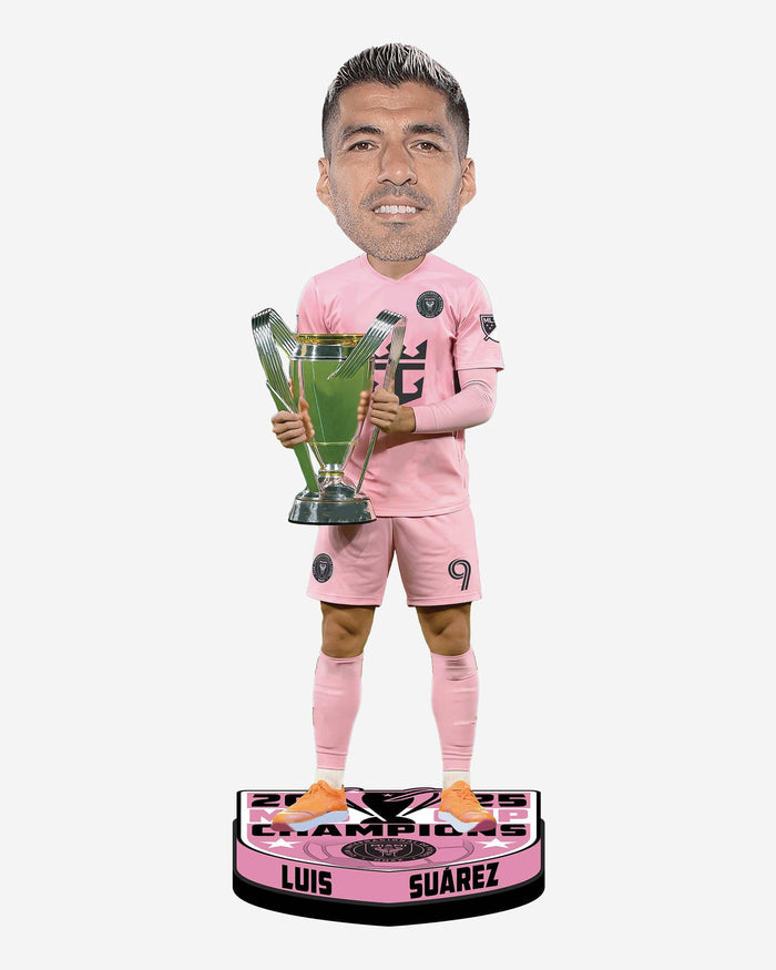 Luis Suarez Inter Miami CF 2025 MLS Champions Bobblehead FOCO - FOCO.com