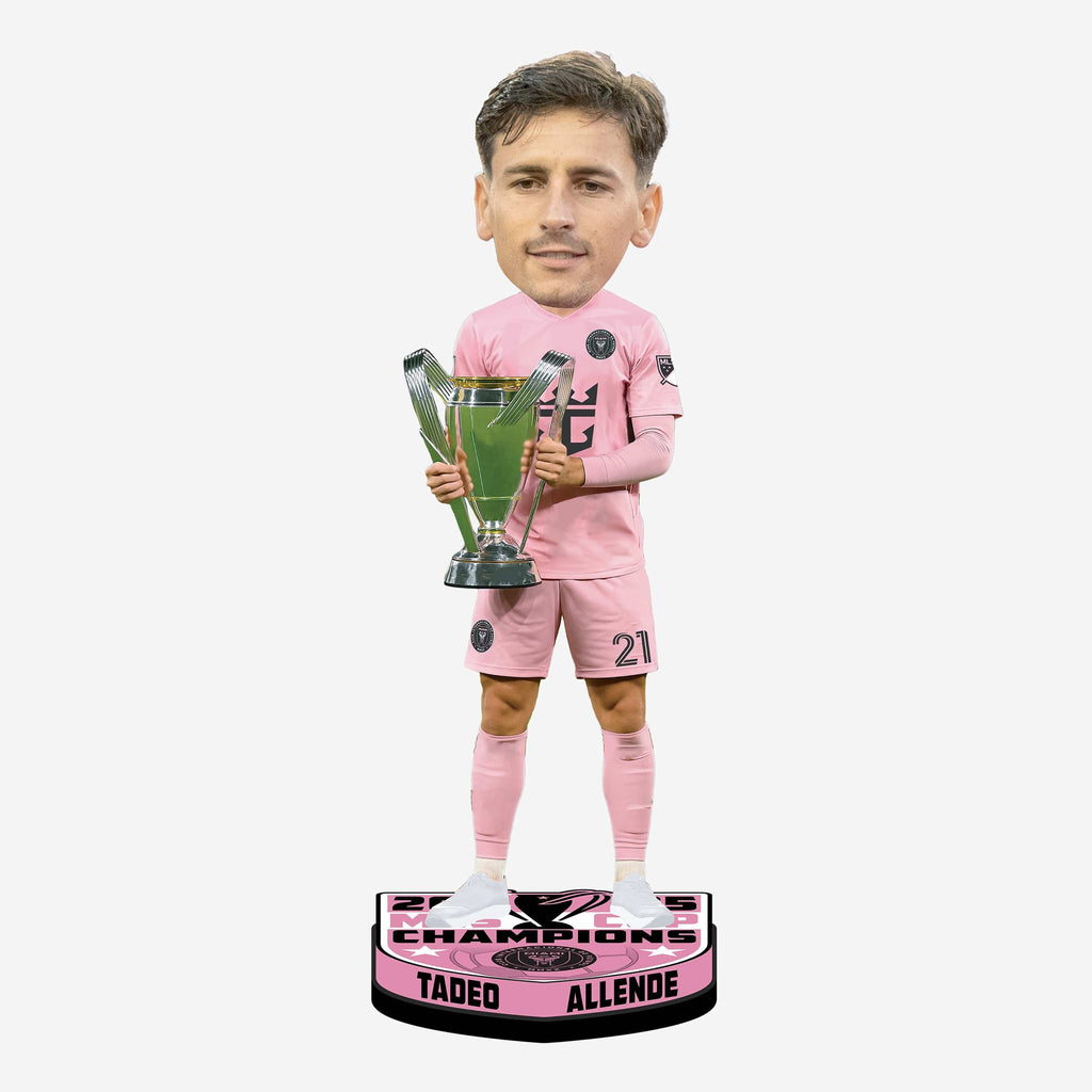 Tadeo Allende Inter Miami CF 2025 MLS Champions Bobblehead FOCO - FOCO.com