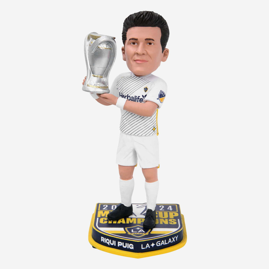 Riqui Puig LA Galaxy 2024 MLS Cup Champions Bobblehead FOCO - FOCO.com