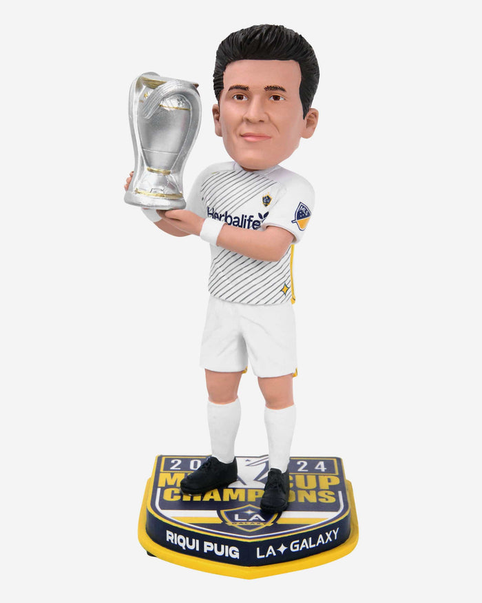 Riqui Puig LA Galaxy 2024 MLS Cup Champions Bobblehead FOCO - FOCO.com