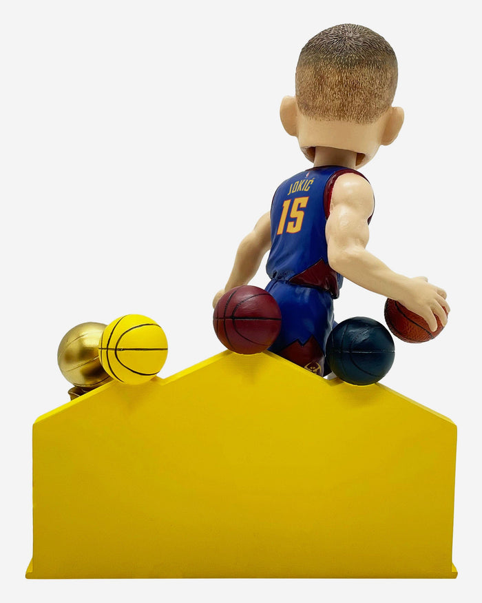 Nikola Jokic Denver Nuggets 2023 NBA Champions Playoff Triple-Double Record Bobblehead FOCO - FOCO.com