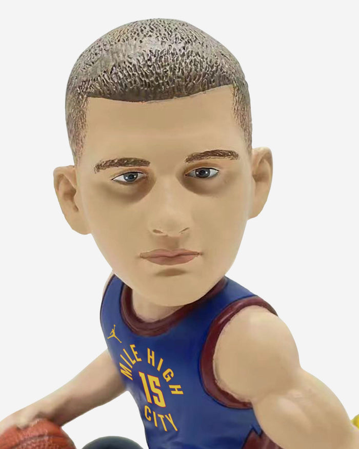 Nikola Jokic Denver Nuggets 2023 NBA Champions Playoff Triple-Double Record Bobblehead FOCO - FOCO.com