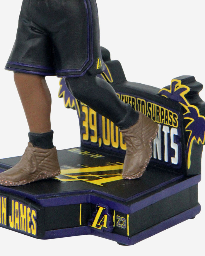LeBron James Los Angeles Lakers 39,000 Points Milestone Bobblehead FOCO - FOCO.com