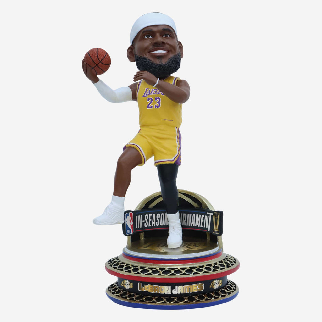 LeBron James Los Angeles Lakers 2023 In-Season Tournament Bobblehead FOCO - FOCO.com