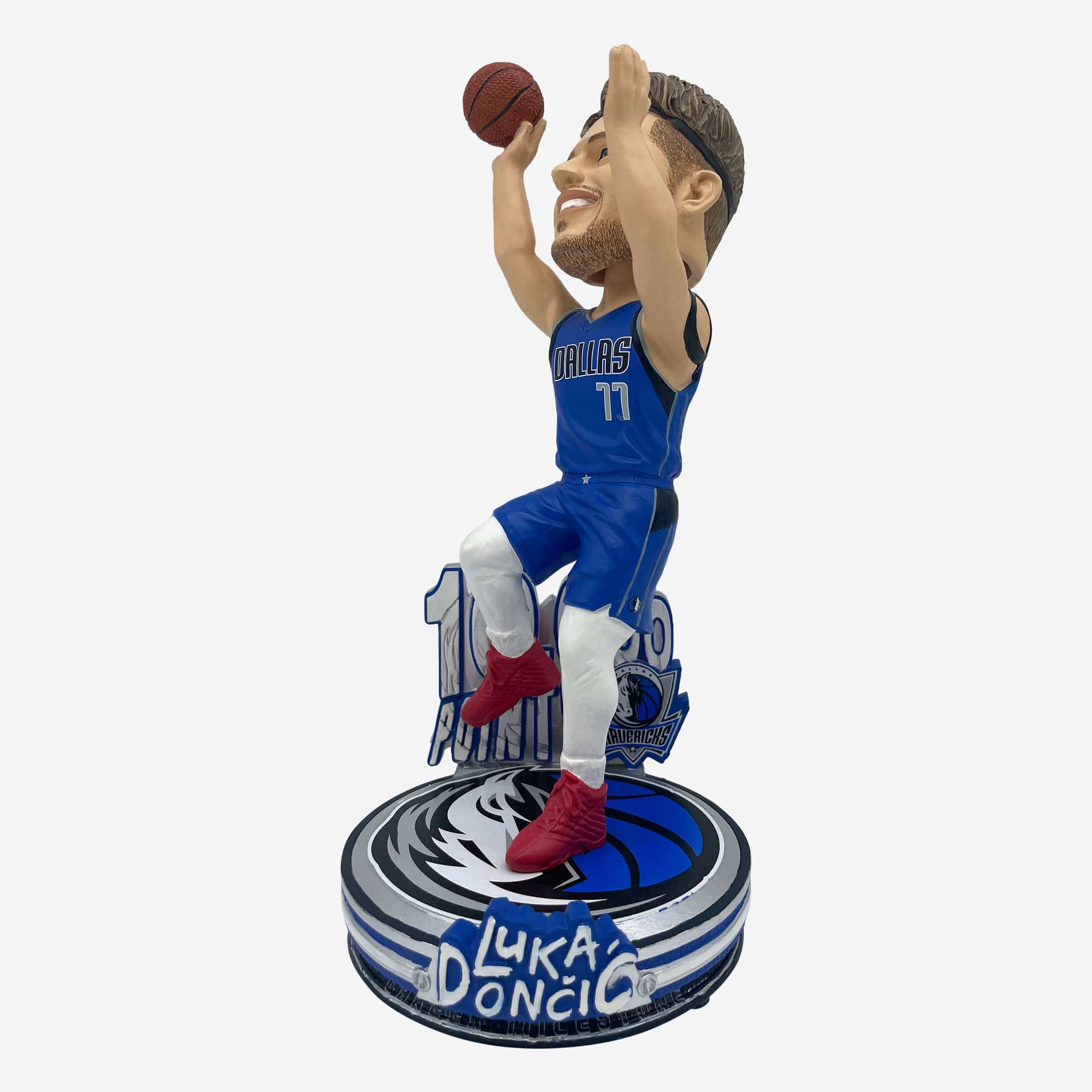 Luka Doncic Dallas Mavericks 10,000 Points Milestone Bobblehead FOCO