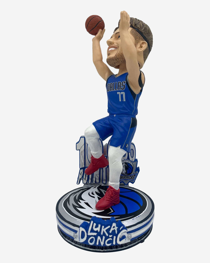 Luka Doncic Dallas Mavericks 10,000 Points Milestone Bobblehead FOCO - FOCO.com