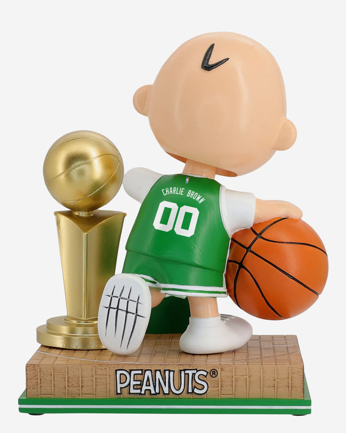 Charlie Brown Peanuts 2024 NBA Champions Bobblehead FOCO - FOCO.com