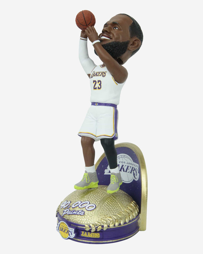 LeBron James Los Angeles Lakers 40,000 Points Milestone Bobblehead FOCO - FOCO.com