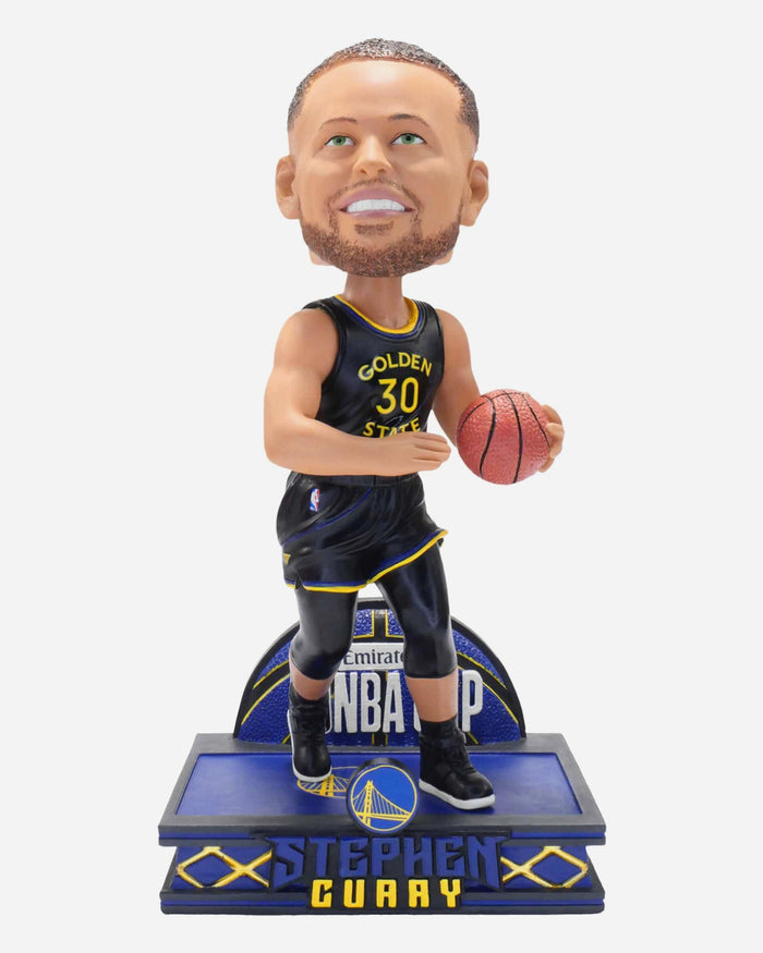 Steph Curry Golden State Warriors 2024 NBA Cup Bobblehead FOCO - FOCO.com