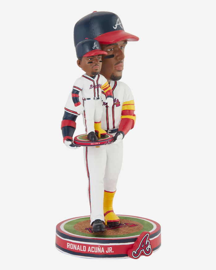 Ronald Acuna Jr Atlanta Braves Bobble Dubblz Bobblehead FOCO - FOCO.com