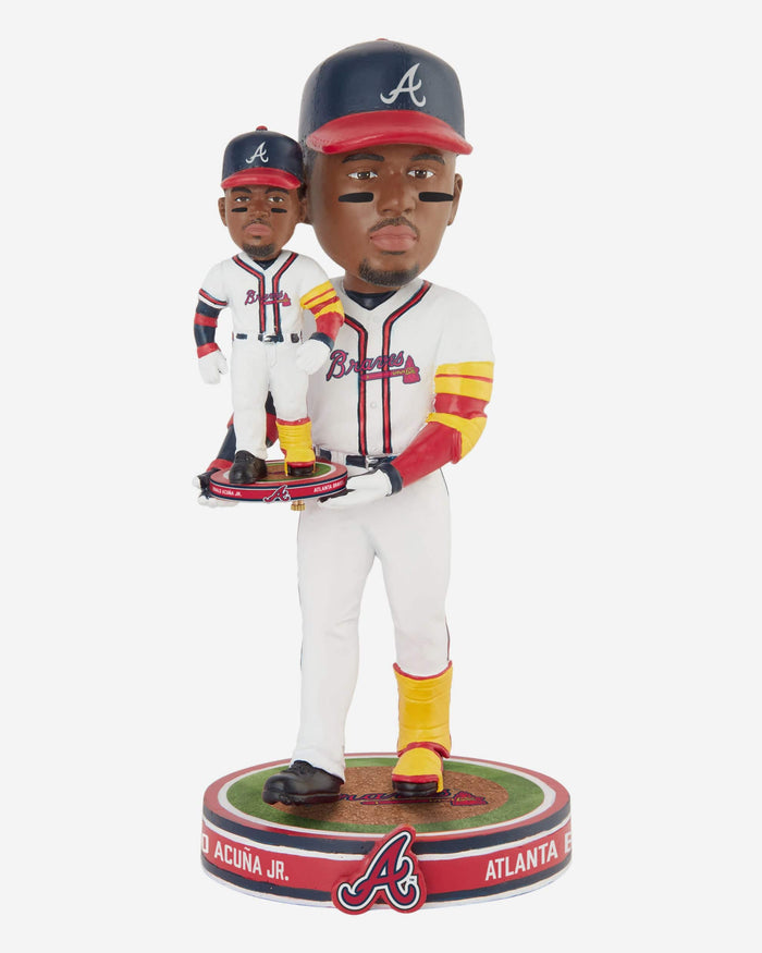 Ronald Acuna Jr Atlanta Braves Bobble Dubblz Bobblehead FOCO - FOCO.com