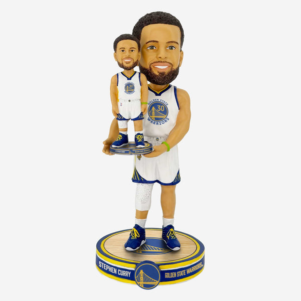 メンズウェア Stephen curry player bobble Steph Curry Golden State Warriors Bobble Dubblz Bobblehead FOCO