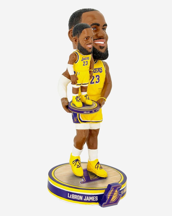 LeBron James Los Angeles Lakers Bobble Dubblz Bobblehead FOCO