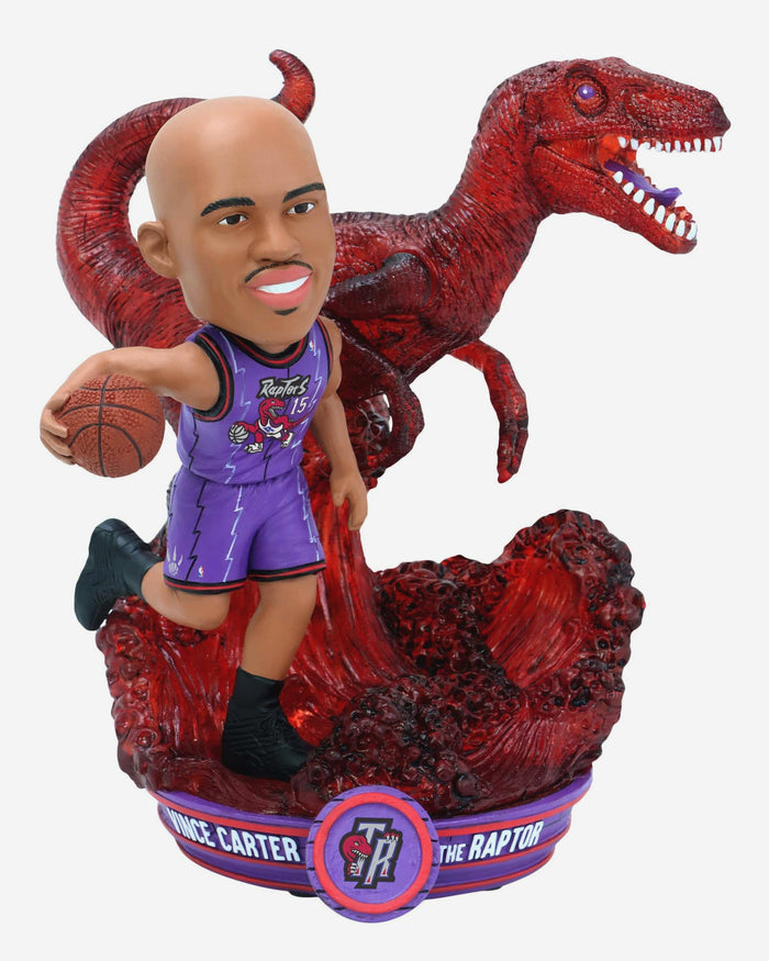 Vince Carter Toronto Raptors Raptor Spirit Animal Bobblehead FOCO - FOCO.com