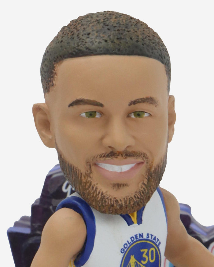 Steph Curry Golden State Warriors 2025 NBA All-Star Light Up Bridge Mini Bobblehead Scene FOCO - FOCO.com