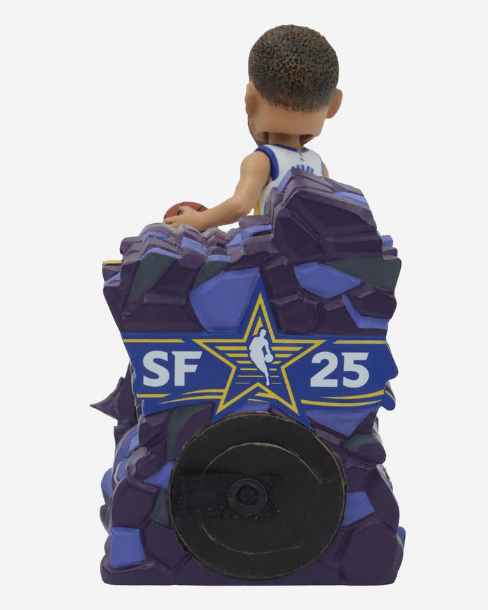 Steph Curry Golden State Warriors 2025 NBA All-Star Light Up Bridge Mini Bobblehead Scene FOCO - FOCO.com