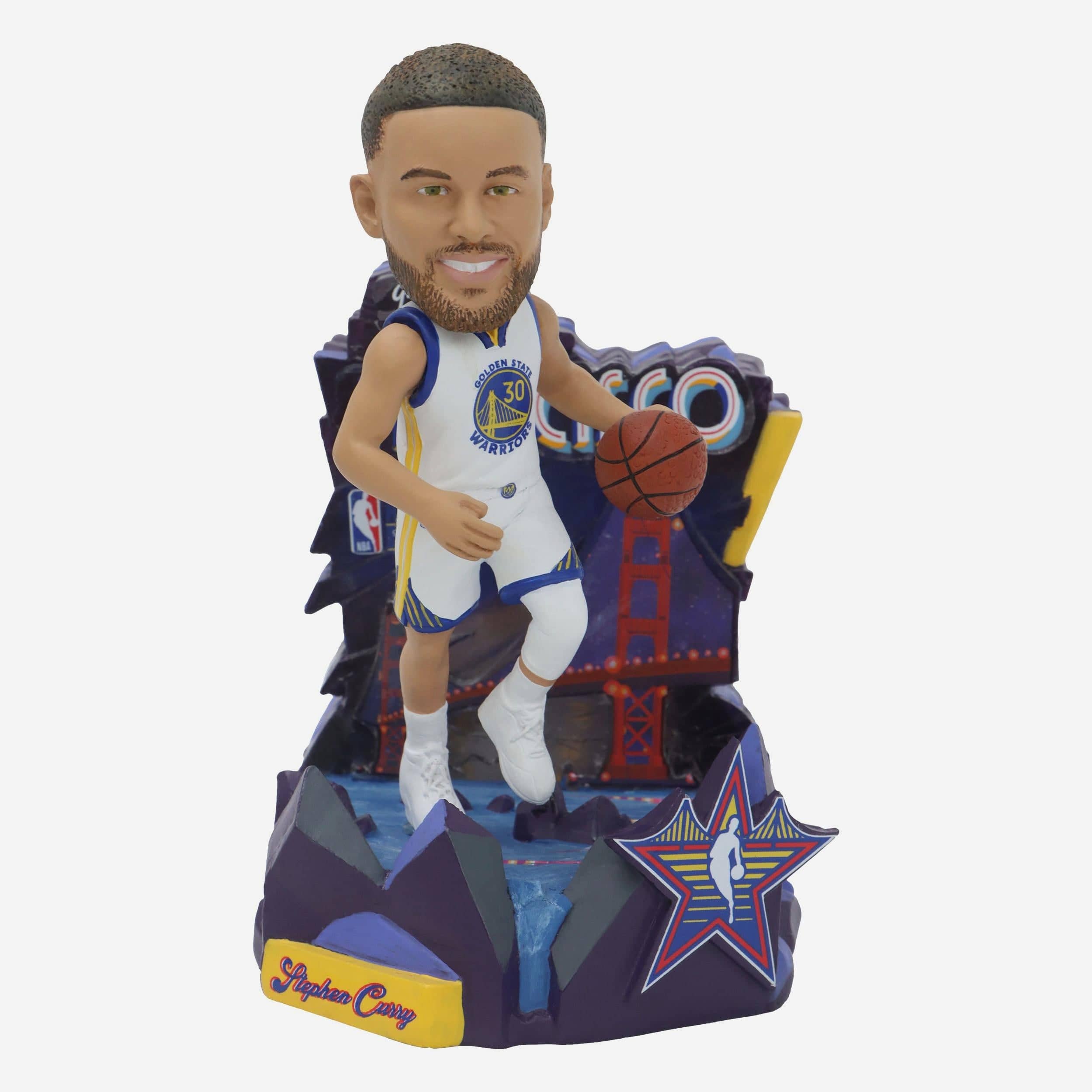Steph Curry Golden State Warriors 2025 NBA All-Star Light Up