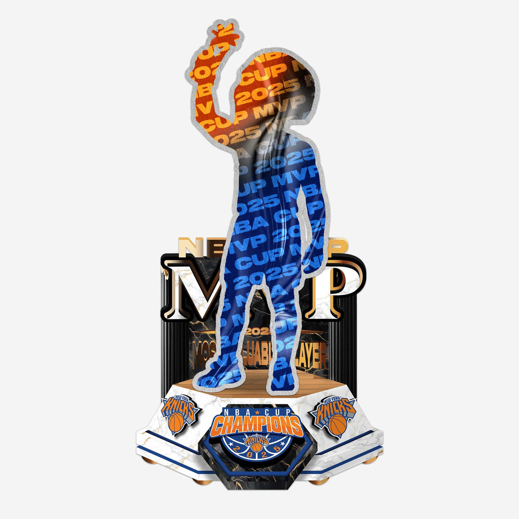 Jalen Brunson New York Knicks 2025 NBA Cup Champions MVP Bobblehead