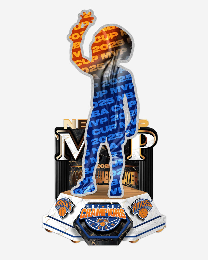 Jalen Brunson New York Knicks 2025 NBA Cup Champions MVP Bobblehead