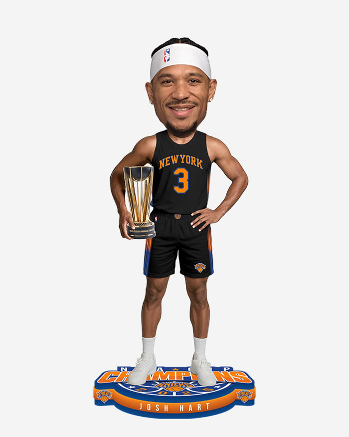 Josh Hart New York Knicks NBA Cup Champions Bobblehead