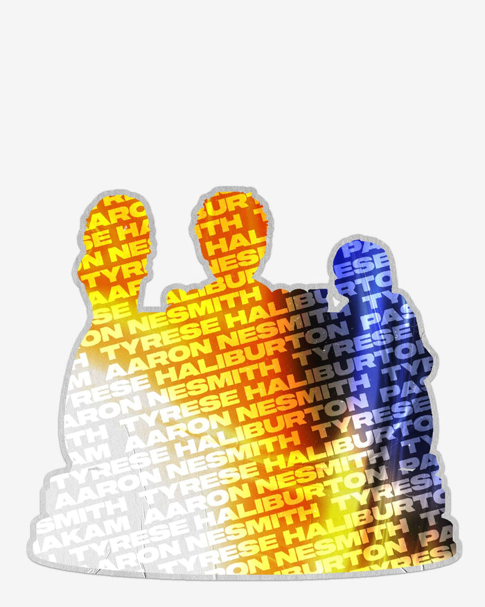 Indiana Pacers 2025 Eastern Conference Champions Mini Bobblehead Scene FOCO - FOCO.com