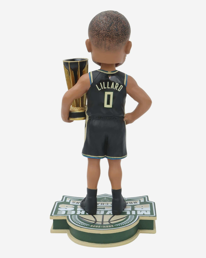 Damian Lillard Milwaukee Bucks 2024 NBA Cup Champions Bobblehead FOCO - FOCO.com