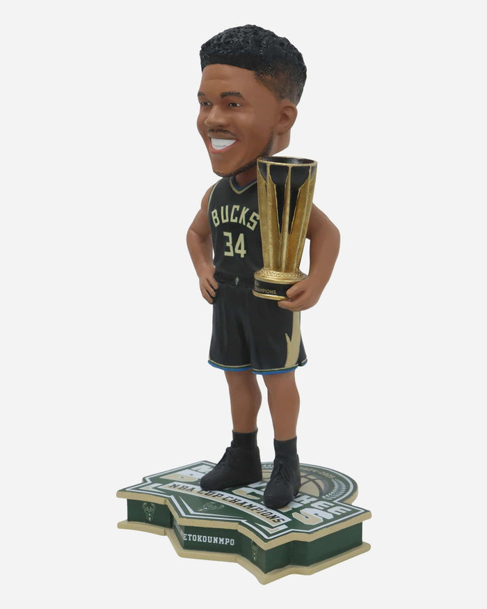 Giannis Antetokounmpo Milwaukee Bucks 2024 NBA Cup Champions Bobblehead FOCO - FOCO.com