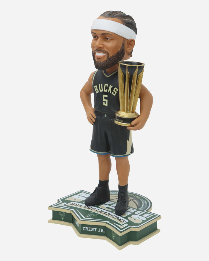 Gary Trent Jr Milwaukee Bucks 2024 NBA Cup Champions Bobblehead FOCO - FOCO.com