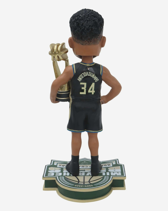 Giannis Antetokounmpo Milwaukee Bucks 2024 NBA Cup Champions MVP Bobblehead FOCO - FOCO.com