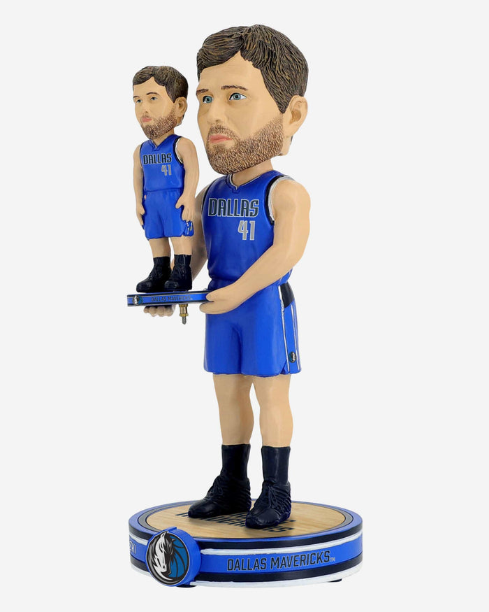 Dirk Nowitzski Dallas Mavericks Bobble Dubblz Bobblehead FOCO - FOCO.com