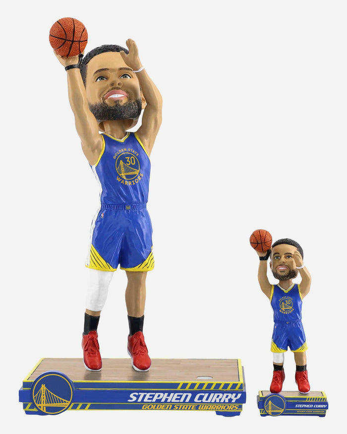 Stephen Curry Golden State Warriors Magnetized Bobble Dubblz Bobblehead FOCO - FOCO.com