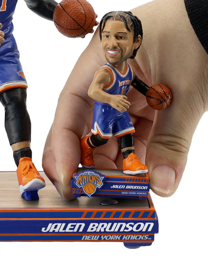 Jalen Brunson New York Knicks Magnetized Bobble Dubblz Bobblehead FOCO - FOCO.com