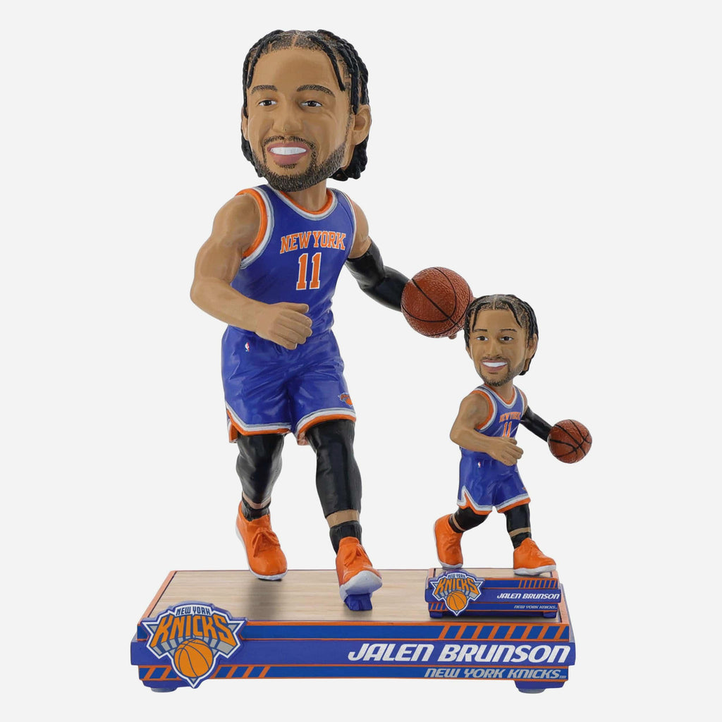 Jalen Brunson New York Knicks Magnetized Bobble Dubblz Bobblehead FOCO - FOCO.com