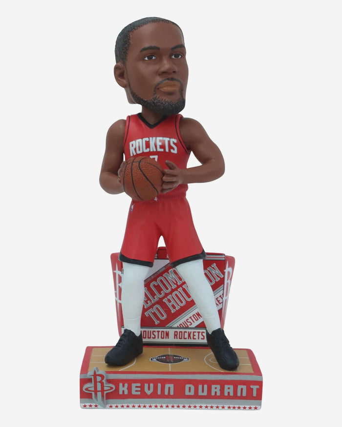 Kevin Durant Houston Rockets Next Stop Bobblehead FOCO - FOCO.com