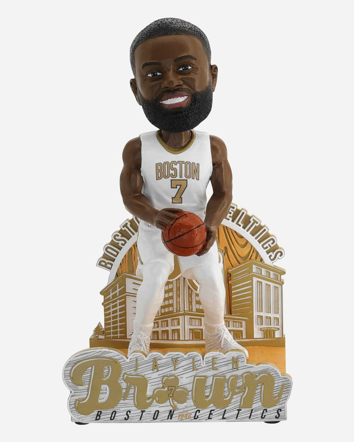 Jaylen Brown Boston Celtics 2026 City Jersey Bobblehead FOCO - FOCO.com