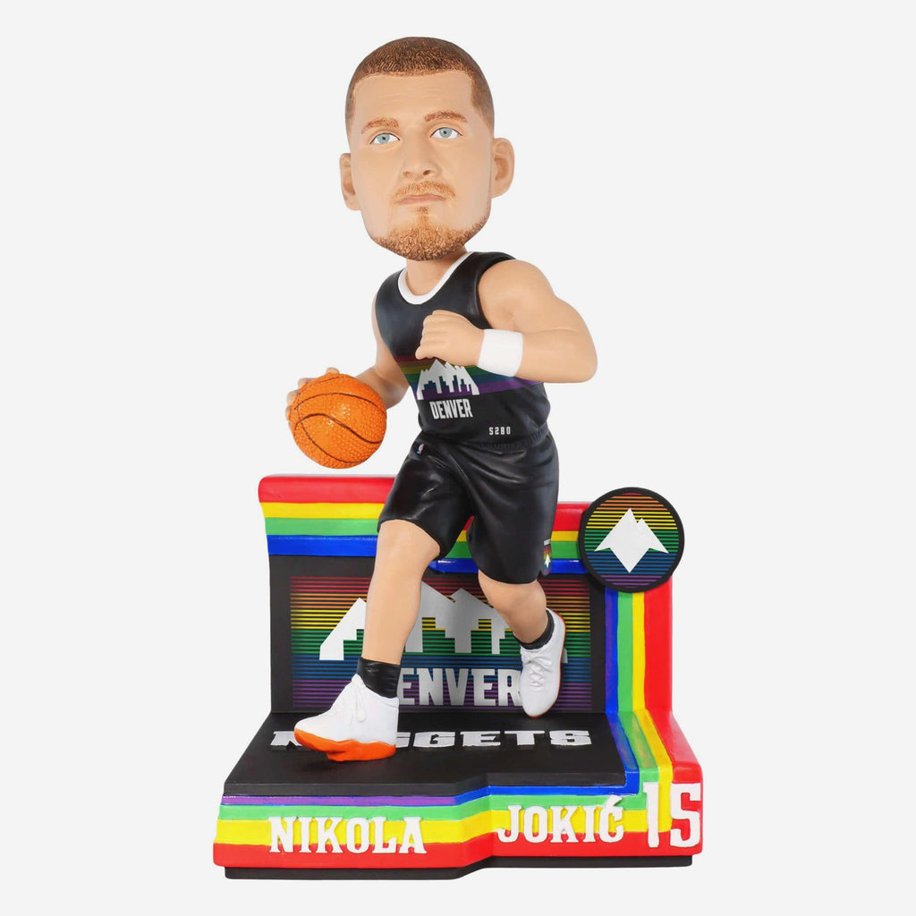 Nikola Jokic Denver Nuggets 2026 City Jersey Bobblehead FOCO - FOCO.com