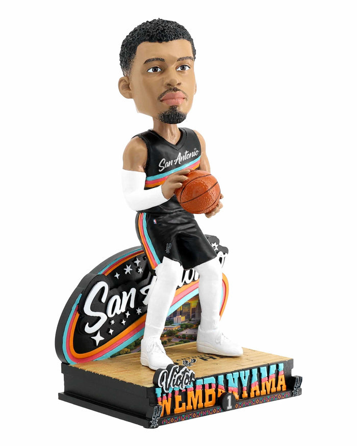 Victor Wembanyama San Antonio Spurs 2026 City Jersey Bobblehead FOCO - FOCO.com