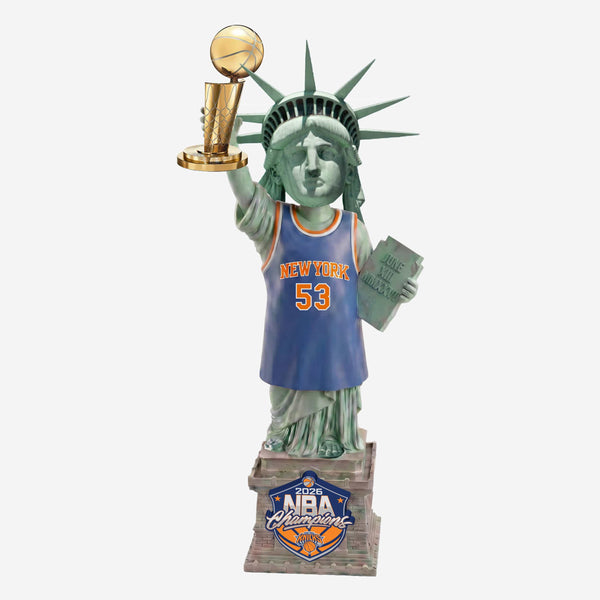 New York Knicks 2026 NBA Champions Statue of Liberty Bobblehead FOCO