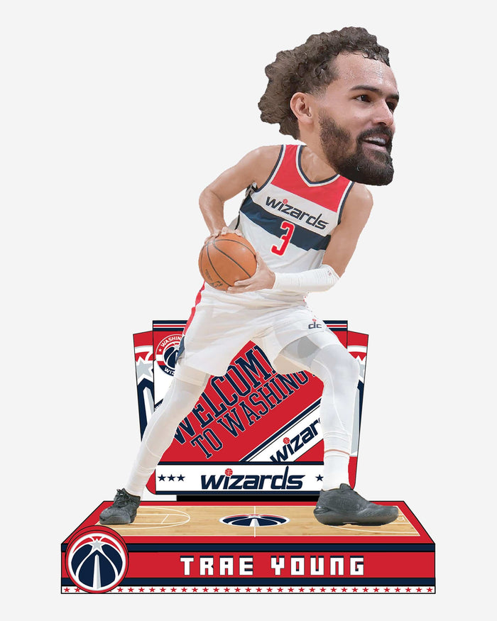 Trae Young Washington Wizards Next Stop Bobblehead FOCO - FOCO.com
