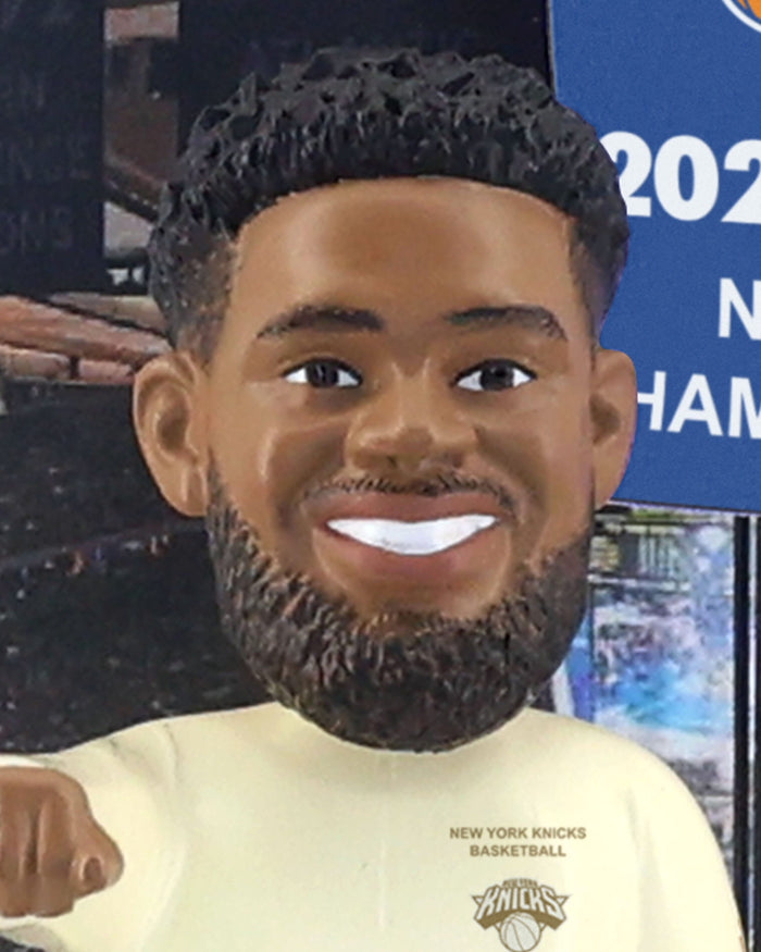 Karl-Anthony Towns New York Knicks Raising the Banner Bobblehead FOCO - FOCO.com