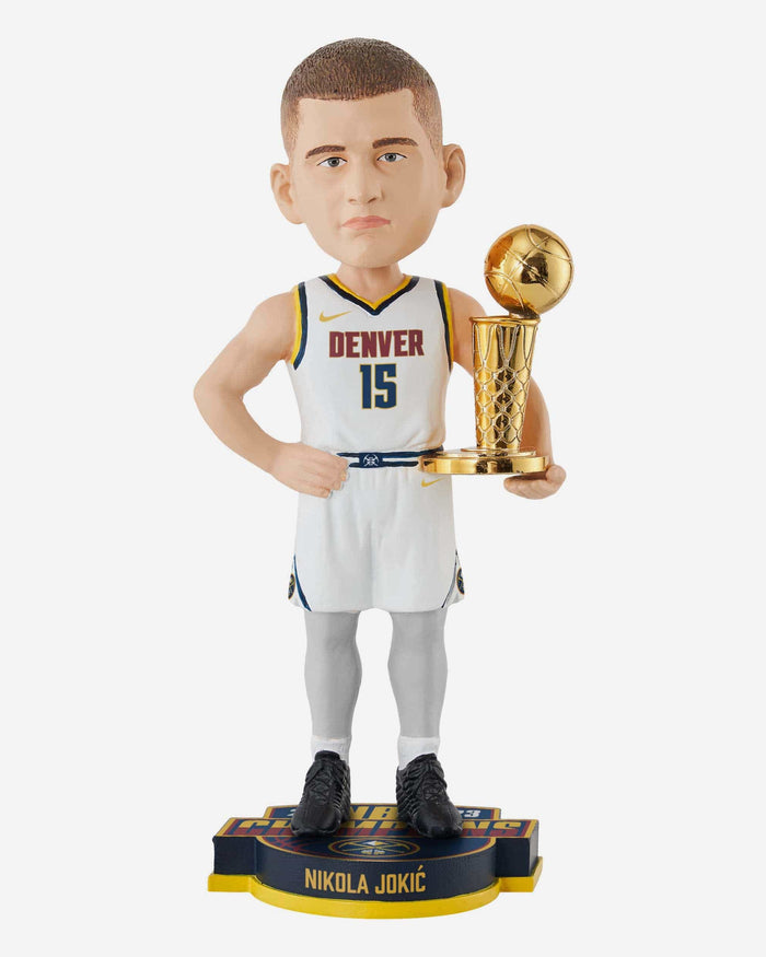 Nikola Jokic Denver Nuggets 2023 NBA Champions Alternate Uniform Bobblehead FOCO - FOCO.com